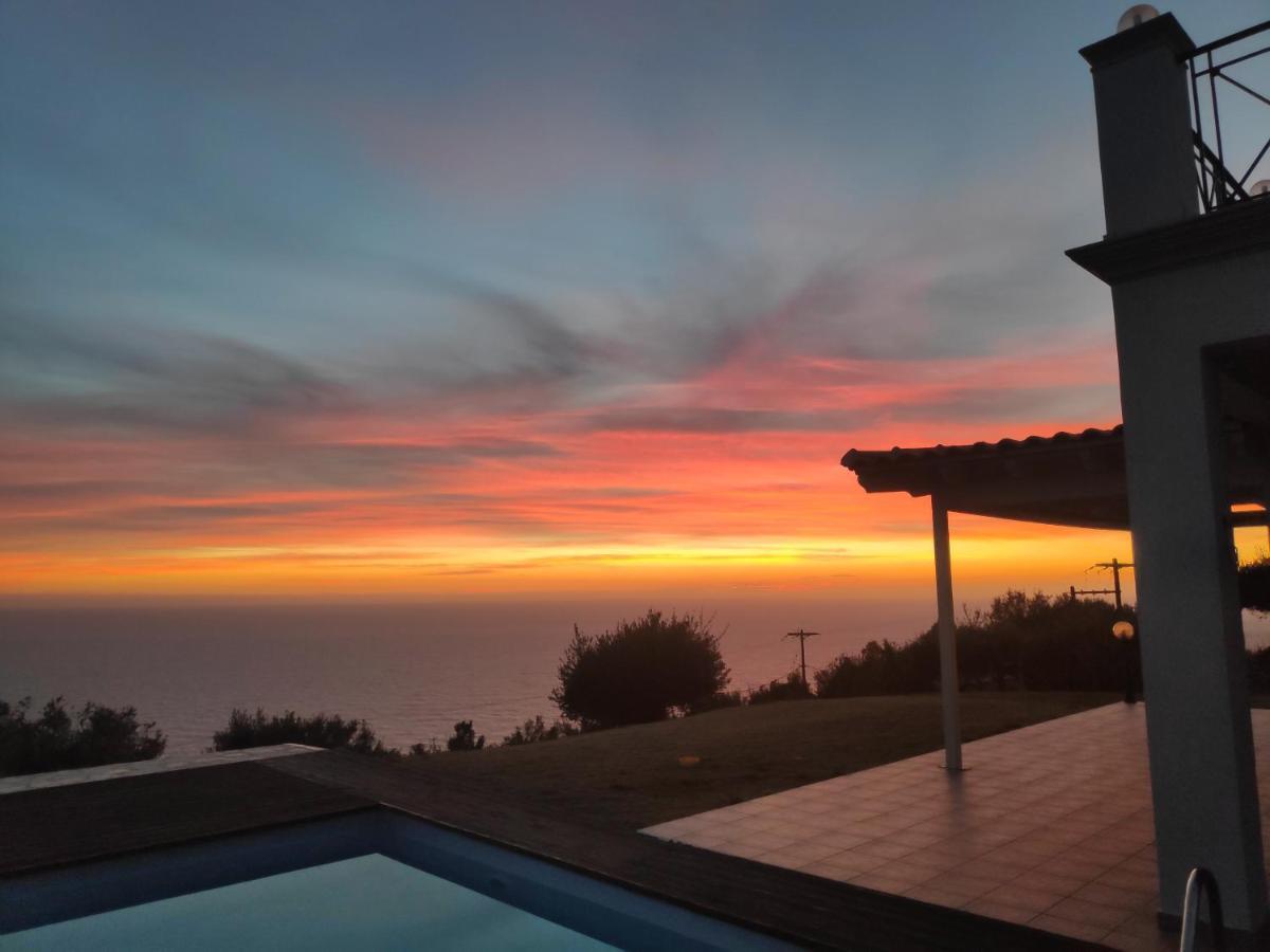 Villa Vardia-Amazing Seaviews With Heated Pool Sinarádes Exterior photo